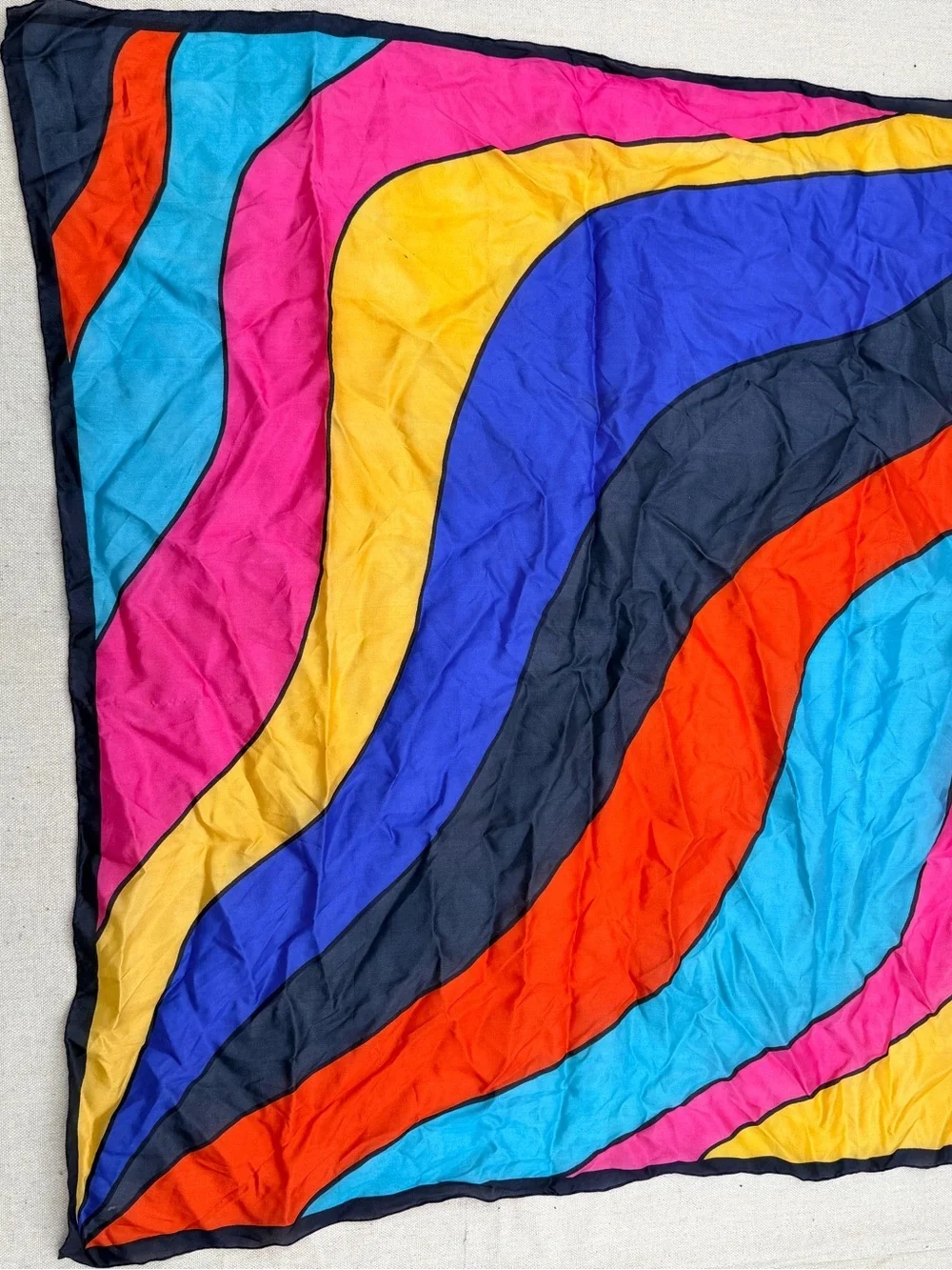 Vintage lightweight silk